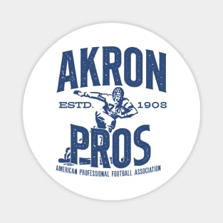 Akron Pros Football Magnet